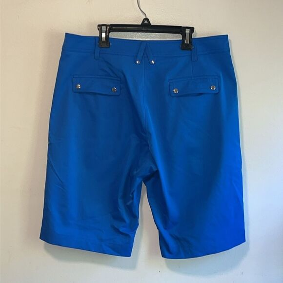 EXCELLENT CONDITION WOMEN’S G.G.BLUE 11-1/2” BEAUTIFUL BLUE SHORTS SIZE 12 - Picture 4 of 7